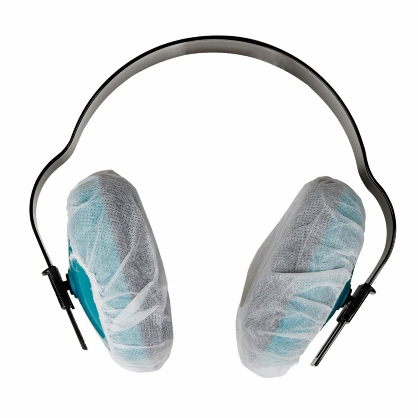 Disposable MRI headset covers — latex-free PP nonwoven hygiene covers, small 9cm